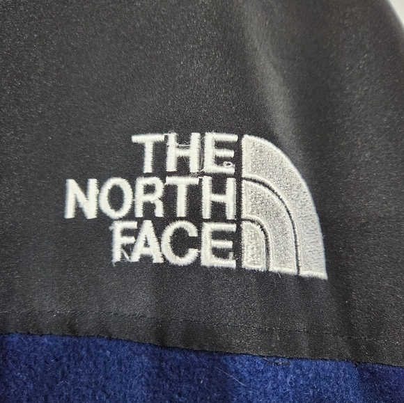 Throwback NORTH FACE 3-in-1 Triclimate Goretex Fleece Navy Blue Black Jacket XXL - Picture 16 of 16